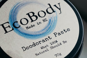 EcoBody Deodorant Paste - EcoShackNZ