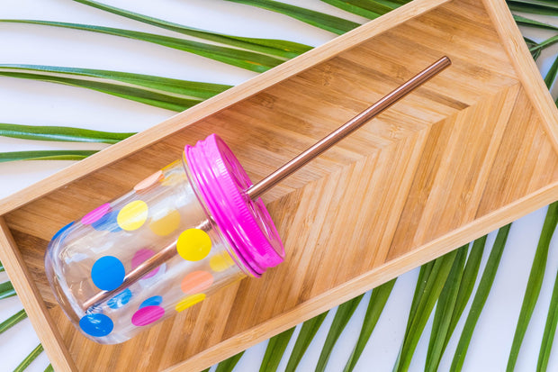 EcoShack Rose Goldy Metal Straws - EcoShackNZ