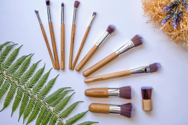 EcoShack Bamboo Make Up Brush Set - EcoShackNZ
