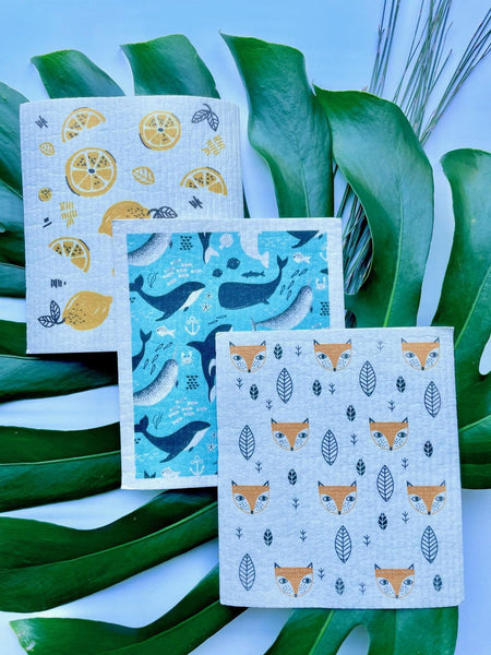 EcoShack Biodegradable Swedish Dish Cloth - EcoShackNZ